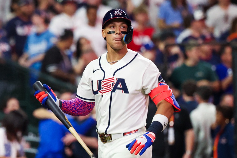米国代表のアーロン・ジャッジ【写真：ロイター】