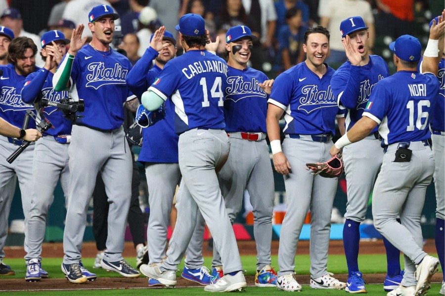 イタリア代表ナイン【写真：ロイター】
