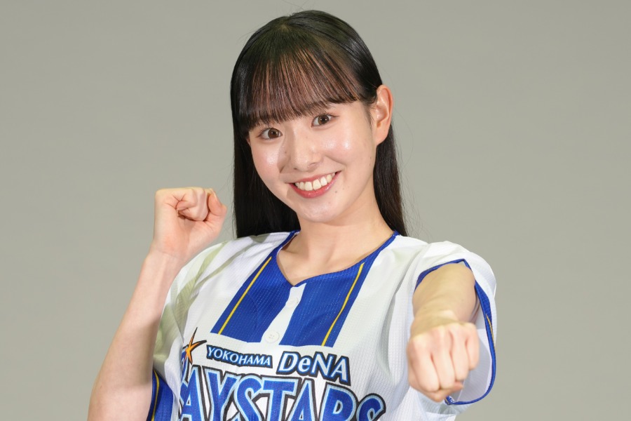diana新メンバーのMioさん【写真：球団提供】