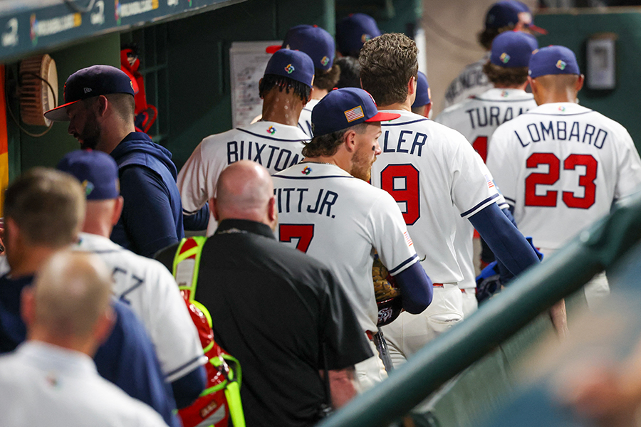 1次ラウンド・プールBを2位で通過したアメリカ代表【写真：アフロ】