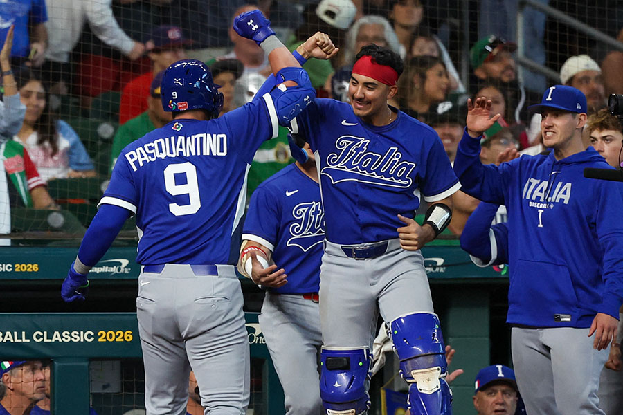 イタリア代表ナイン【写真：ロイター】