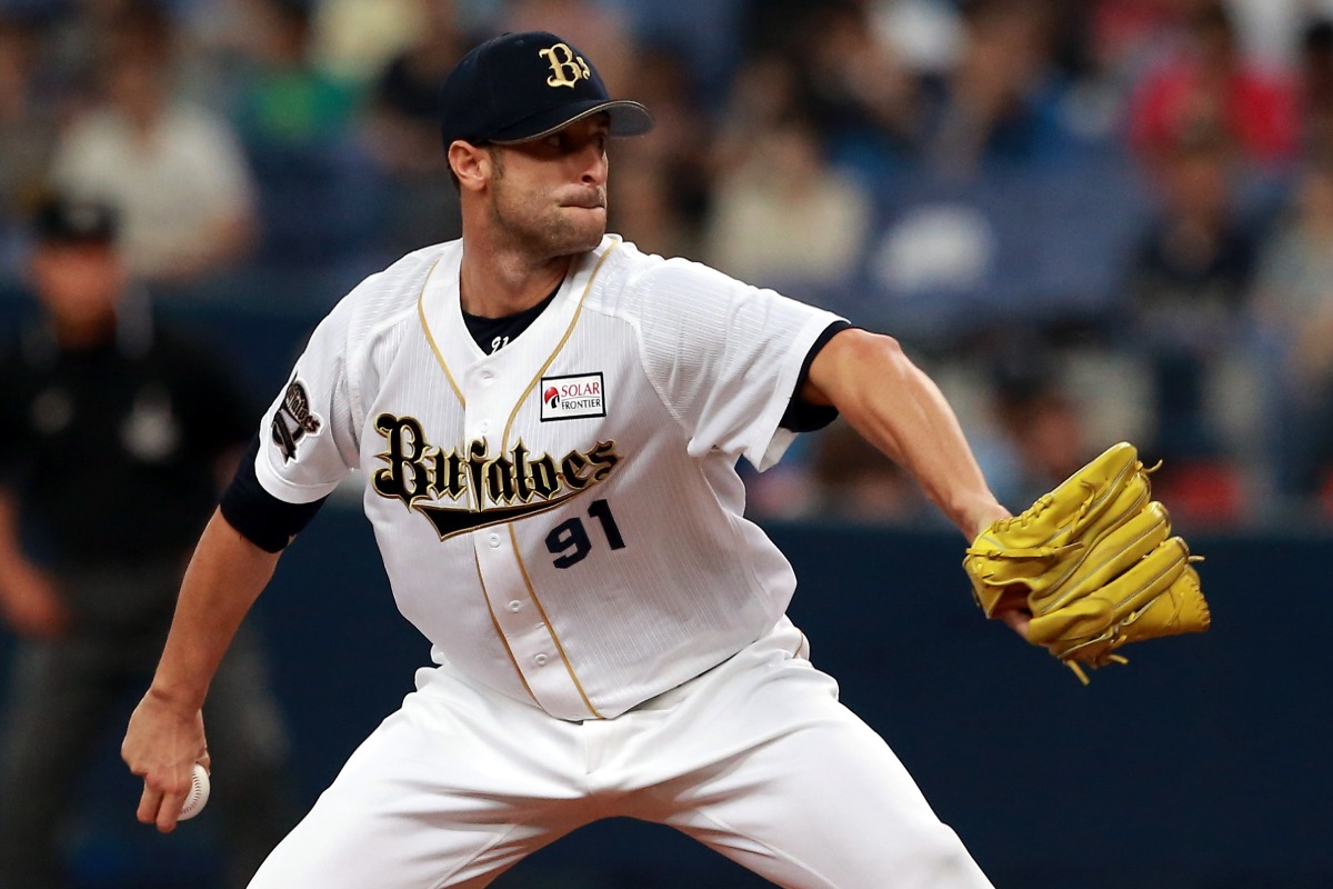 オリックス時代のアレッサンドロ・マエストリ氏【写真提供：産経新聞社】