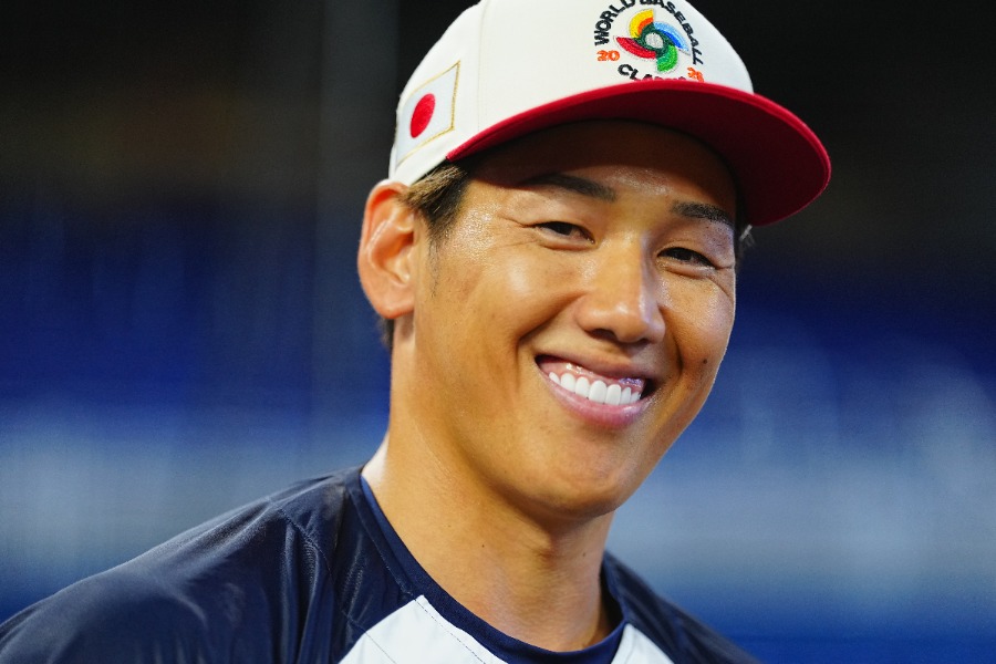 侍ジャパン・吉田正尚【写真:荒川祐史】