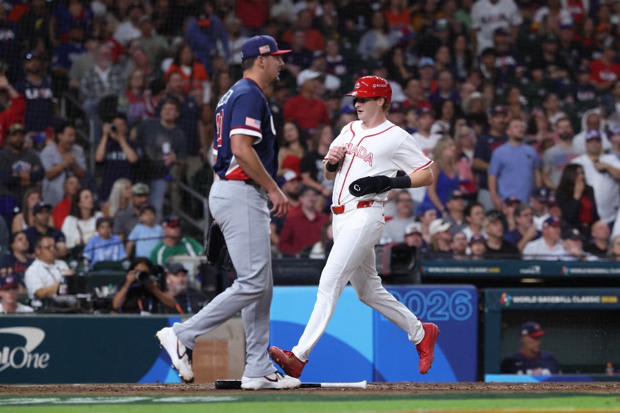 米国代表がカナダ代表の猛追を受けている【写真:ロイター】