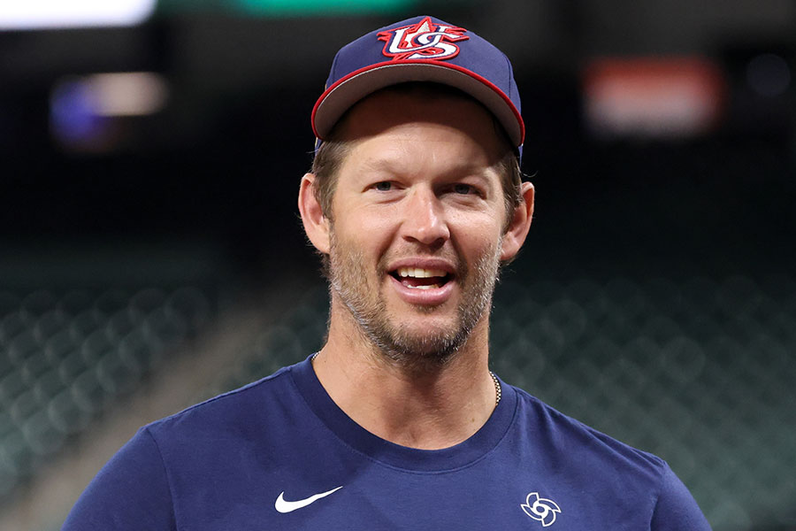 米国代表のクレイトン・カーショー【写真：アフロ】