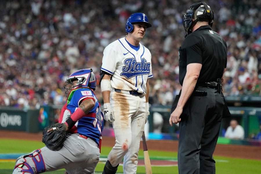 プエルトリコ戦に出場するイタリア代表のサム・アントナッチ【写真：アフロ】