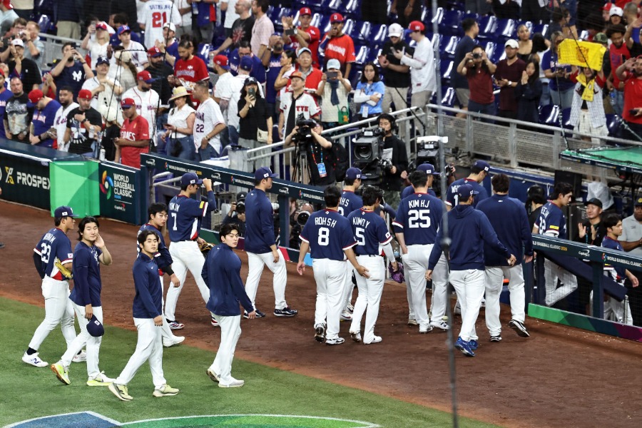 ドミニカ共和国に敗れた韓国代表【写真:アフロ】