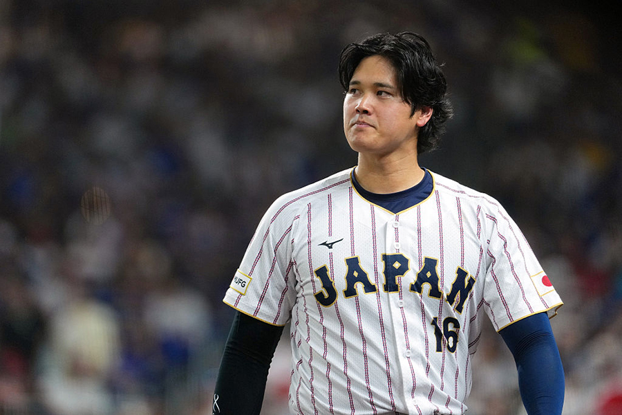 「1番・DH」で先発した侍ジャパン・大谷翔平【写真：Getty Images】
