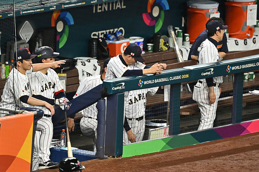 ベネズエラに敗れて8強敗退となった侍ジャパン【写真：Getty Images】