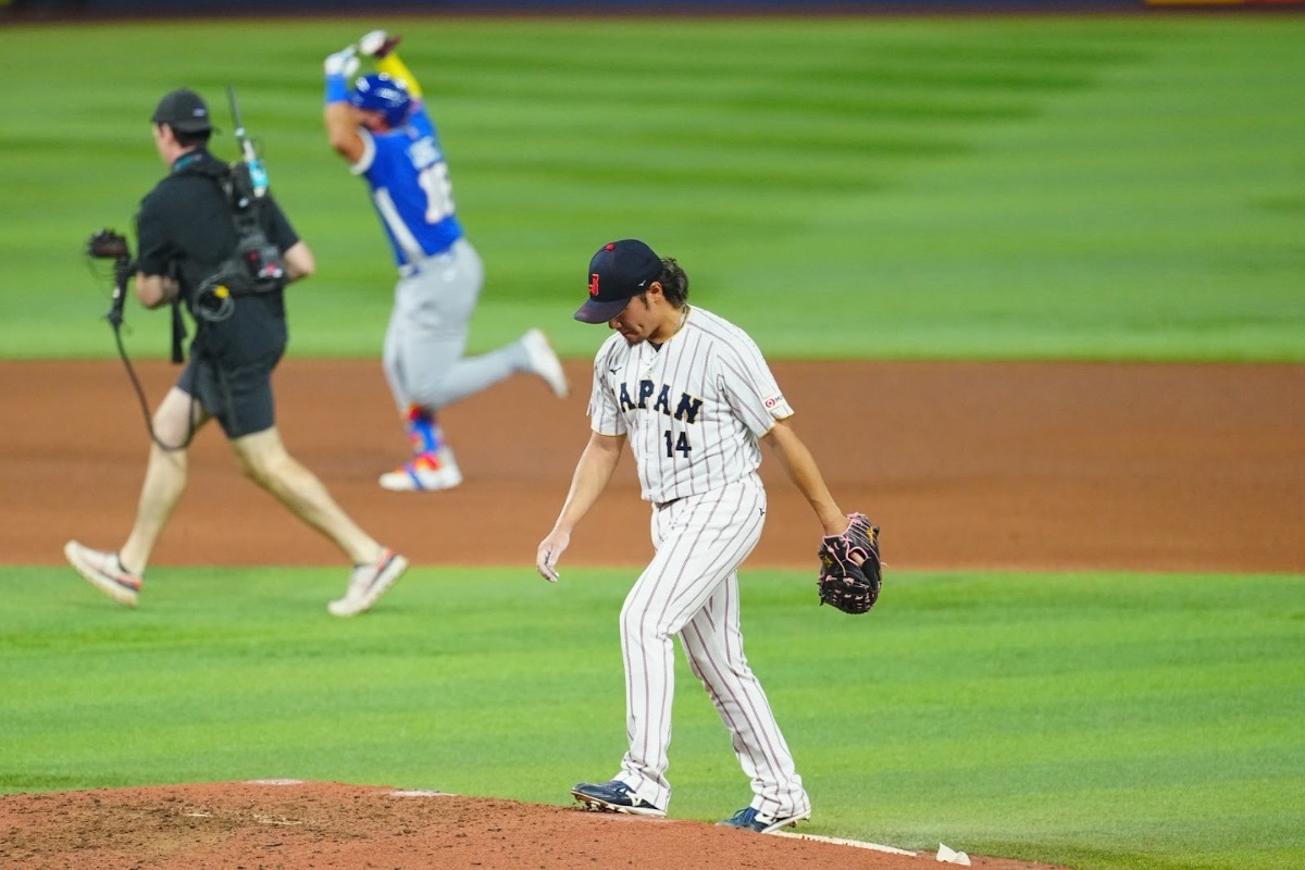 逆転3ランを浴びた伊藤大海【写真:荒川祐史】