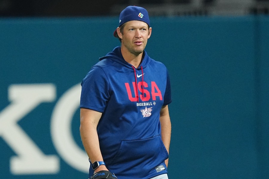 アメリカ代表のクレイトン・カーショー【写真:荒川祐史】