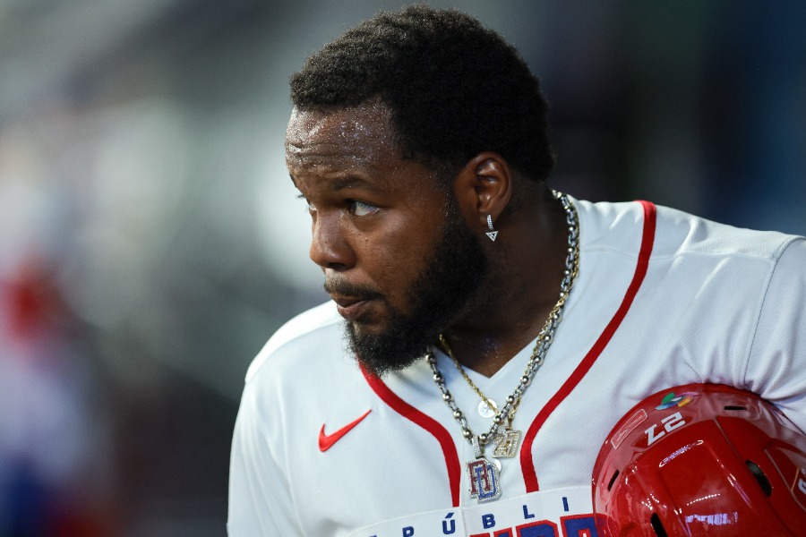 ドミニカ共和国代表のブラディミール・ゲレーロJr.【写真：ロイター】