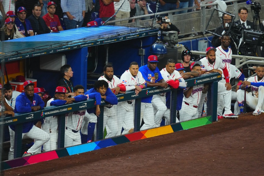 米国に敗れたドミニカ共和国代表【写真:荒川祐史】