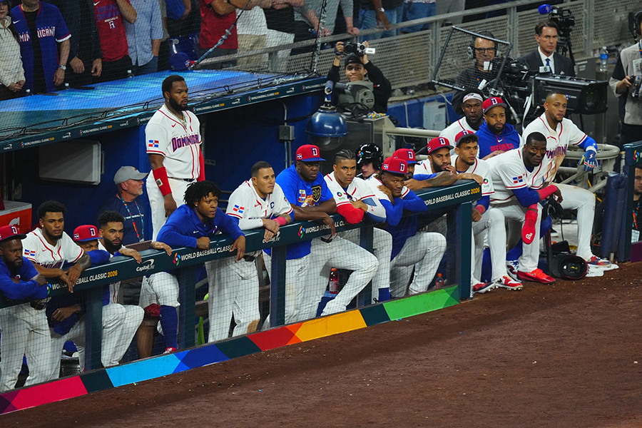 米国との激戦を繰り広げたドミニカ共和国代表【写真：荒川祐史】