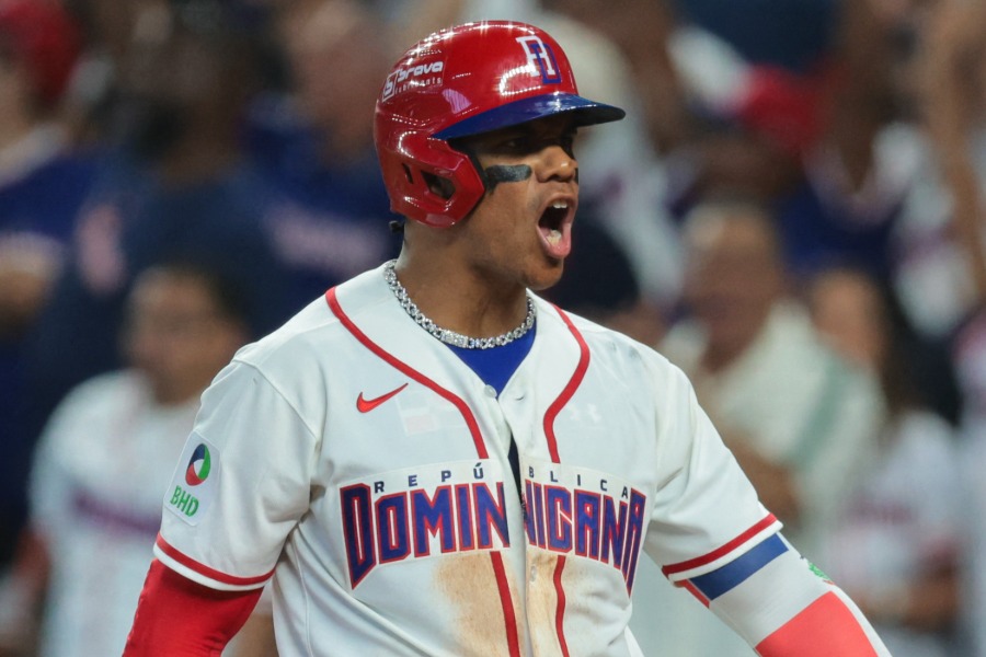 ドミニカ共和国代表のフアン・ソト【写真:ロイター】