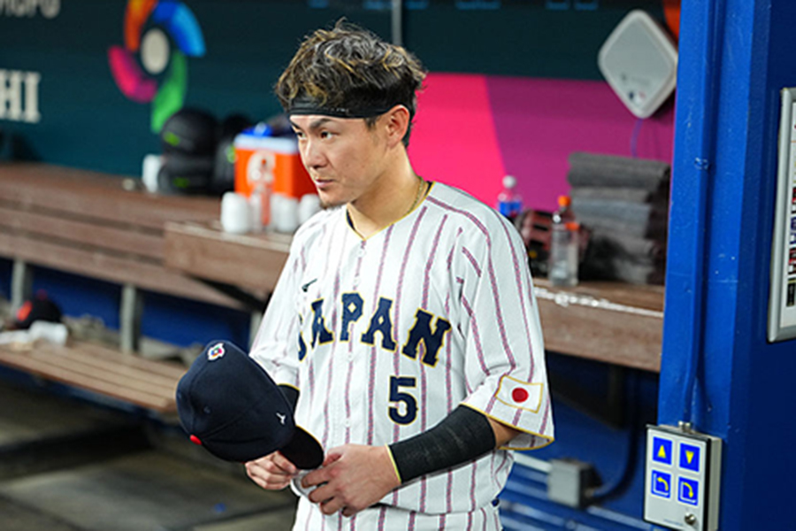 侍ジャパン・牧原大成【写真：Getty Images】