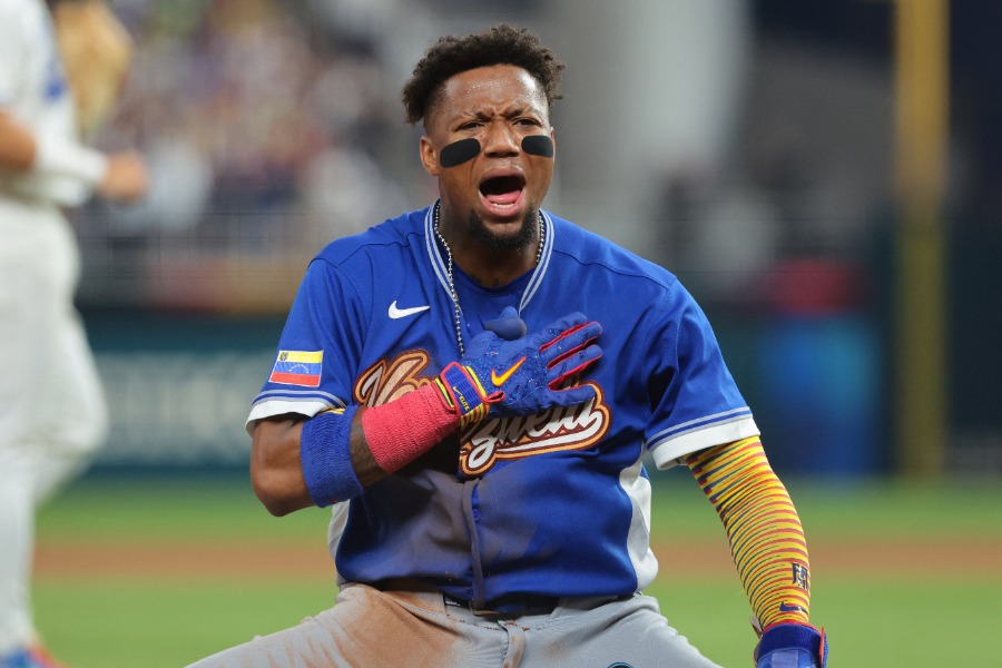 ベネズエラ代表のロナルド・アクーニャJr.【写真：ロイター】