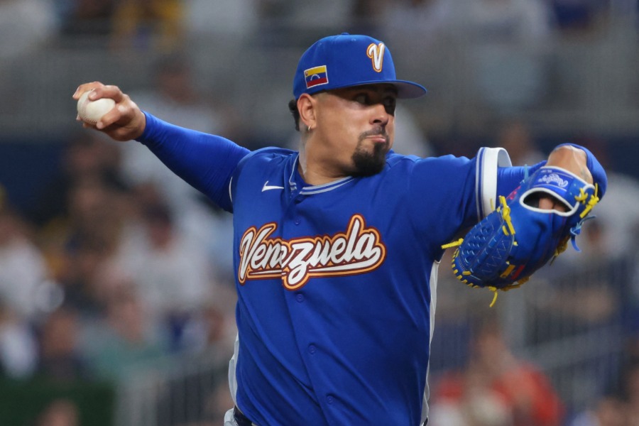 ベネズエラ代表のアンドレス・マチャド【写真：ロイター】