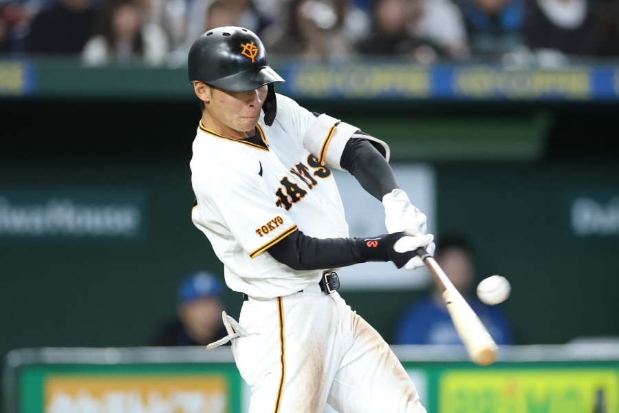 巨人・平山功太【写真提供：産経新聞社】