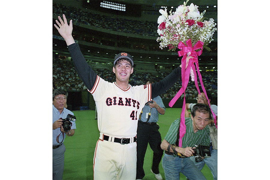 巨人で活躍した斎藤雅樹氏【写真提供：産経新聞社】