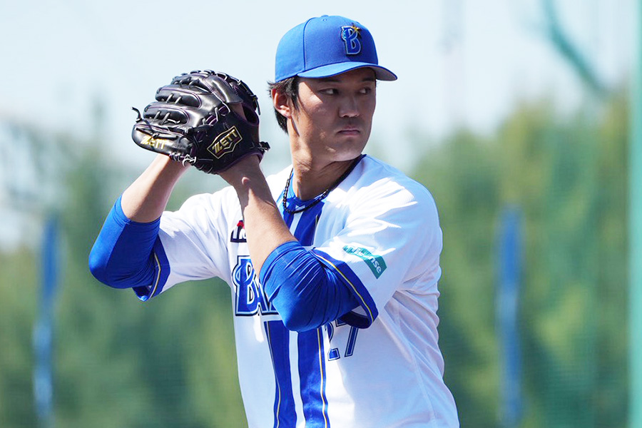 DeNA・藤浪晋太郎【写真：町田利衣】