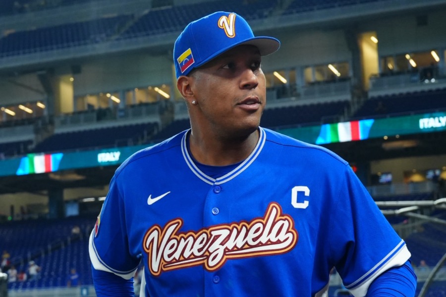 ベネズエラ代表のサルバドール・ペレス【写真：荒川祐史】