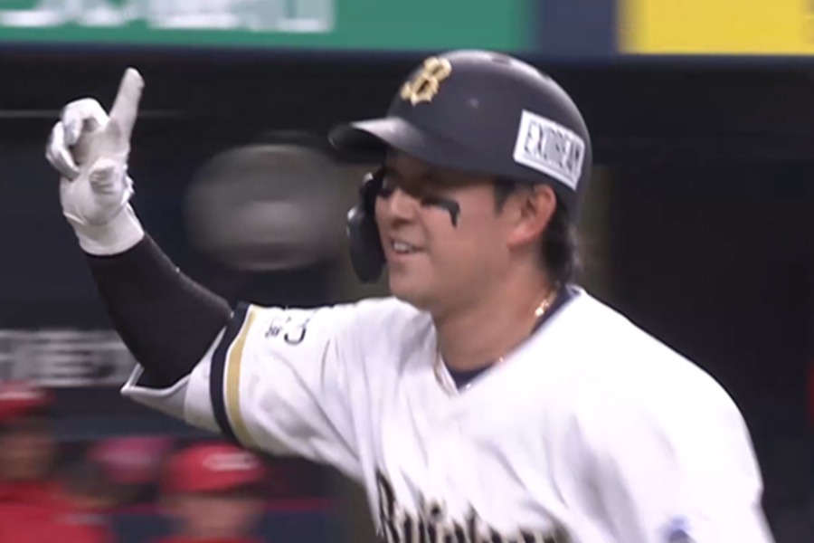 オリックス・西野真弘【写真：パーソル パ・リーグTV】