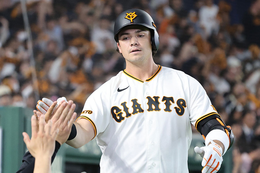 巨人のボビー・ダルベック【写真提供：産経新聞社】