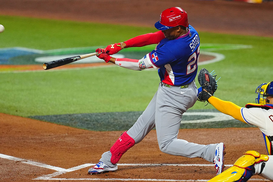 WBCで躍動したドミニカ共和国代表のフアン・ソト【写真：荒川祐史】