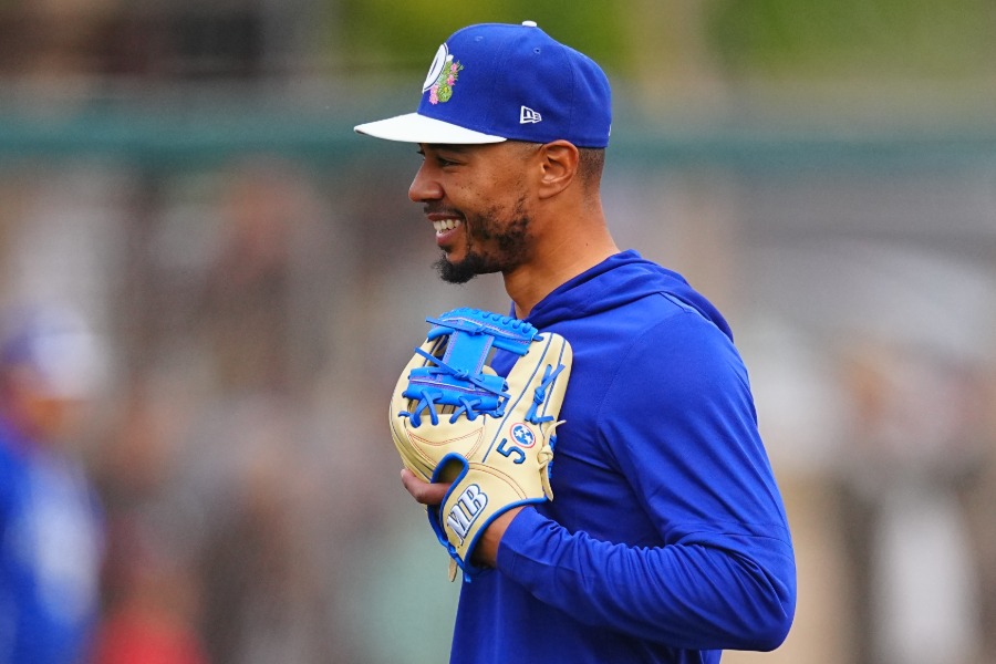 ドジャースのムーキー・ベッツ【写真：荒川祐史】