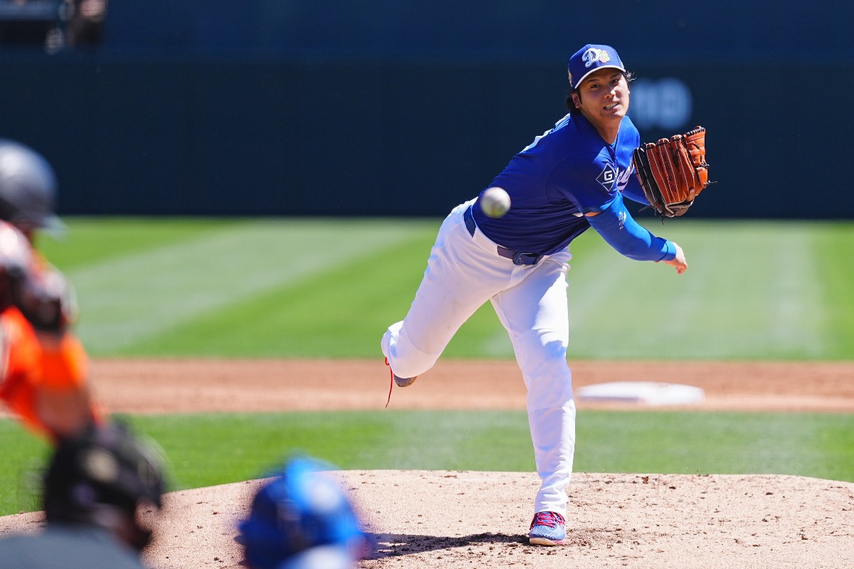 オープン戦でライバルたちを圧倒した大谷翔平【写真：荒川祐史】