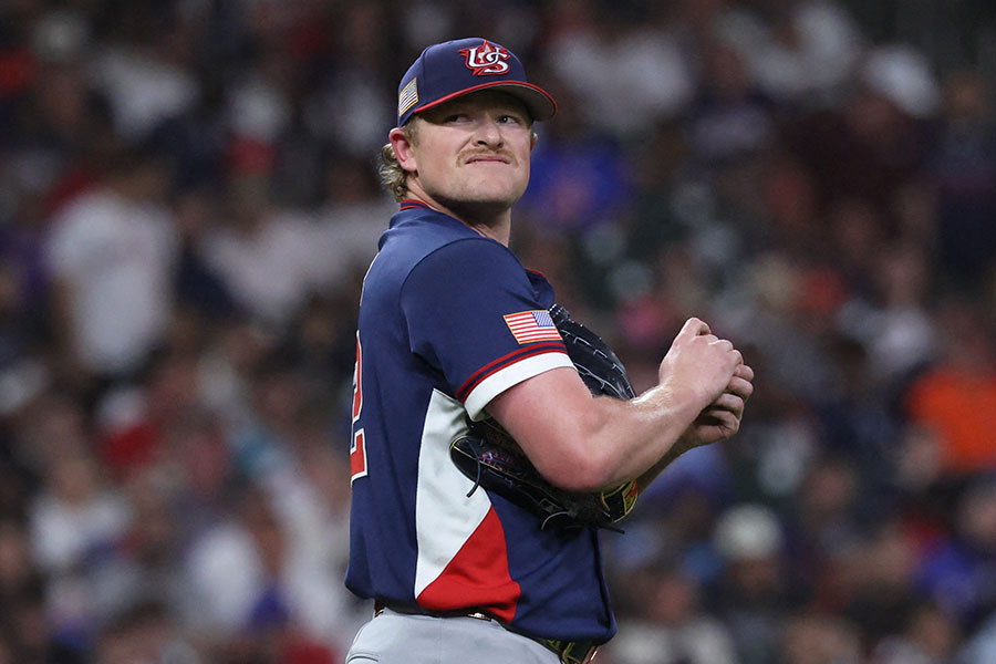 米国代表のローガン・ウェブ【写真:ロイター】