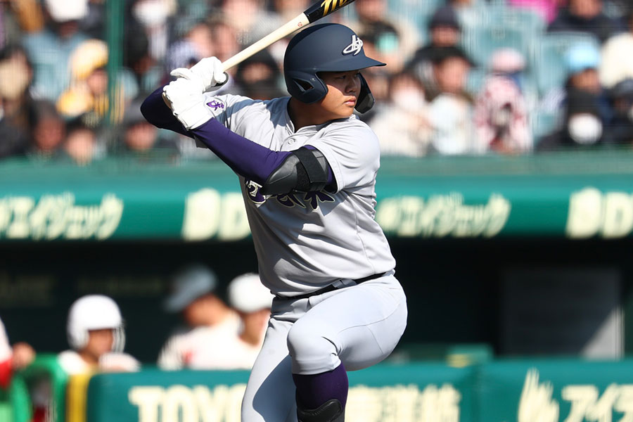 花巻東・古城大翔【写真：加治屋友輝】