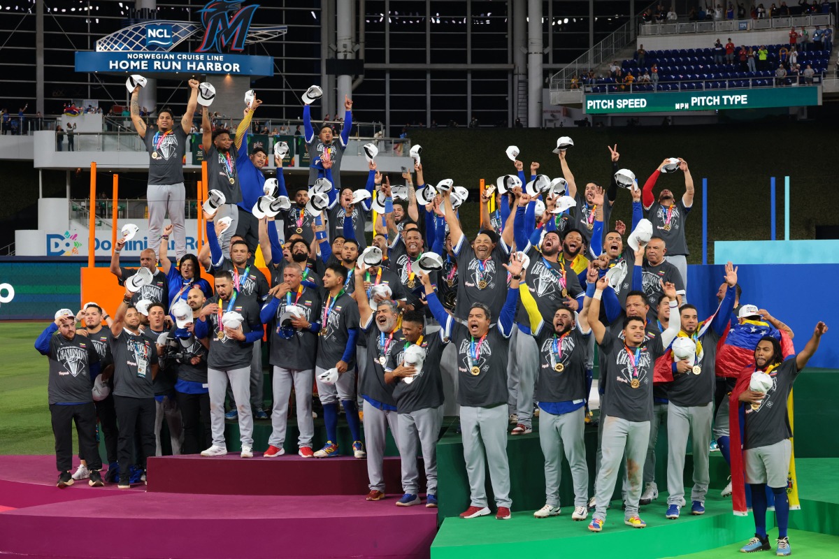 WBCで初優勝を飾ったベネズエラ代表【写真：ロイター】