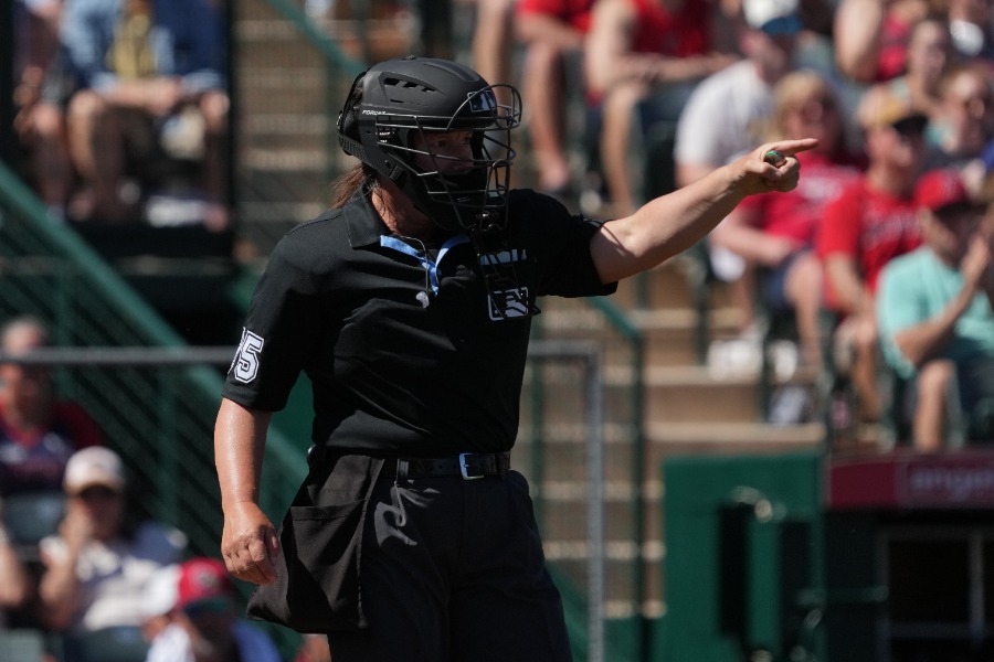 MLBで審判を務めるジェン・パウォルさん【写真:アフロ】