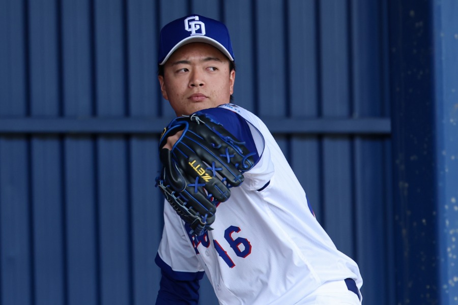 中日・櫻井頼之介【写真：加治屋友輝】