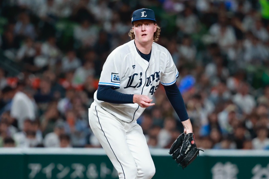 西武のトレイ・ウィンゲンター【写真:小池義弘】