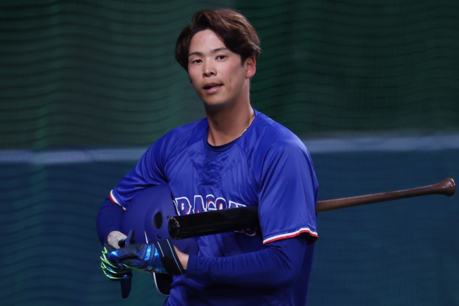 中日・花田旭【写真:加治屋友輝】