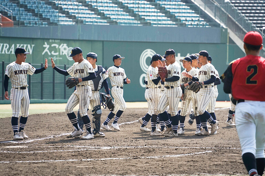 創部3年目で初の決勝進出を果たした桐生大附属中【写真：磯田健太郎】