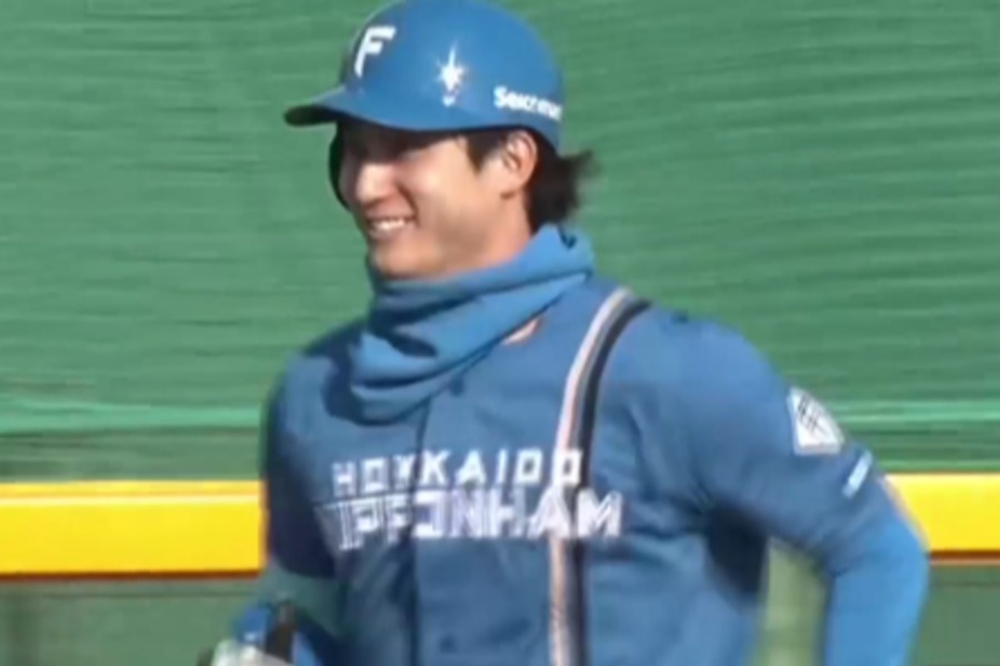 日本ハム・淺間大基【写真：パーソル パ・リーグTV】