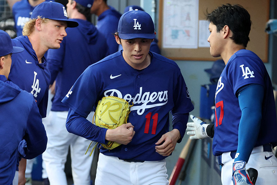 ドジャース・佐々木朗希【写真：ロイター】