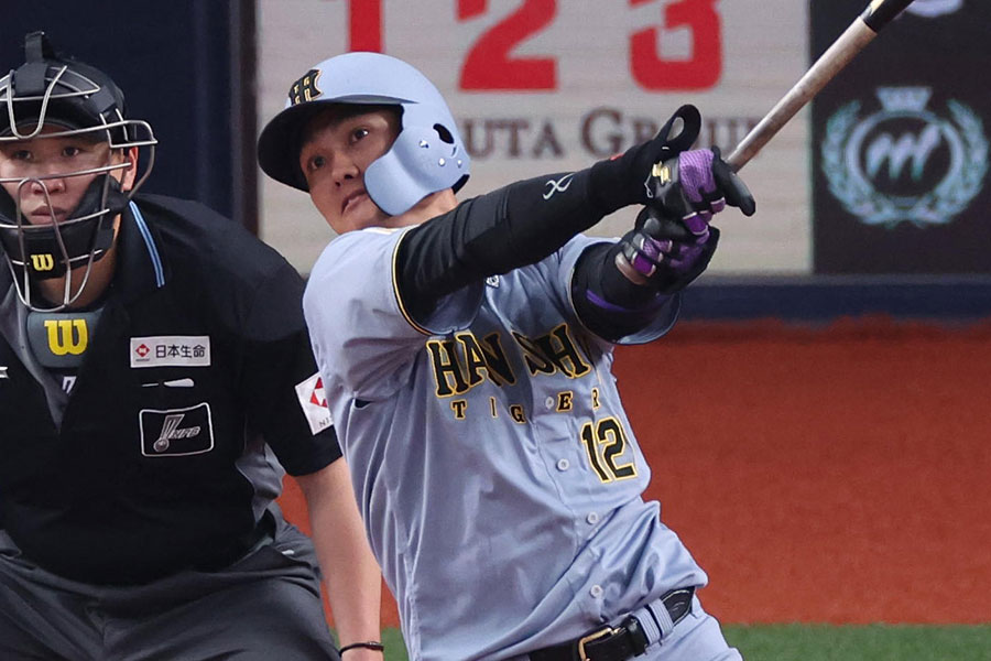 阪神・西純矢【写真提供：産経新聞社】