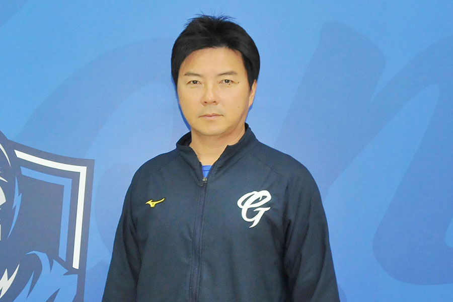 富邦ガーディアンズで副GMを務める林威助氏【写真:篠崎有理枝】