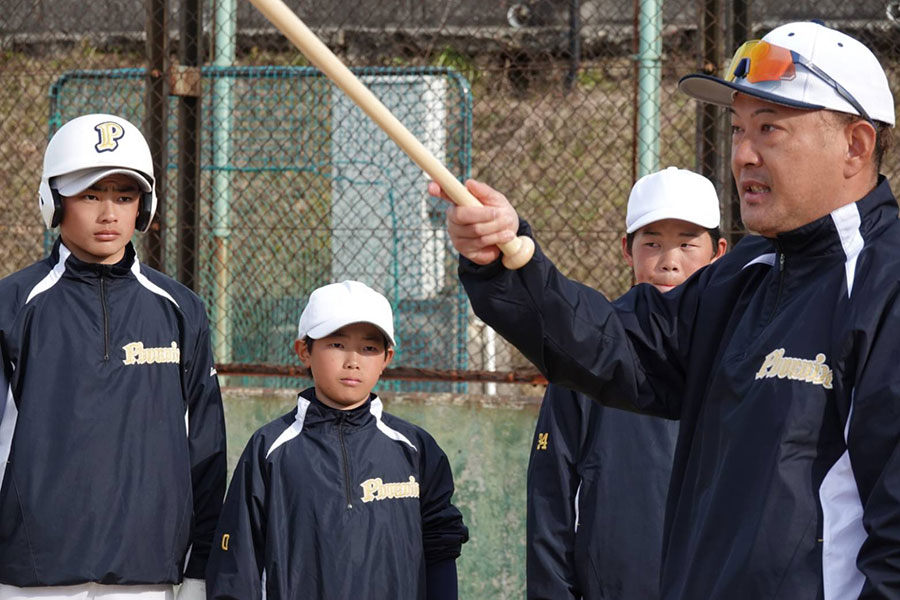 魚住フェニックスの練習の様子【写真：橋本健吾】