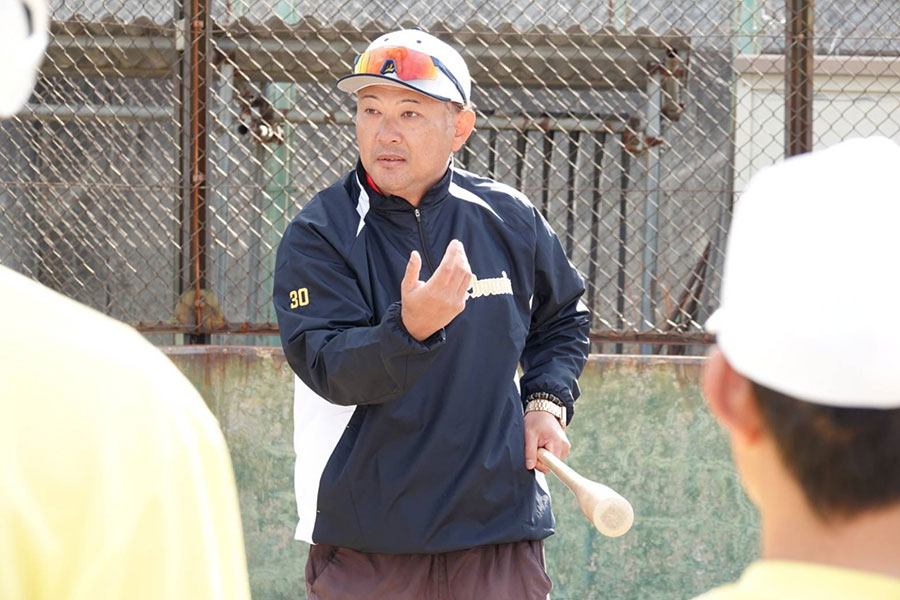 魚住フェニックス・横田圭司監督【写真：橋本健吾】