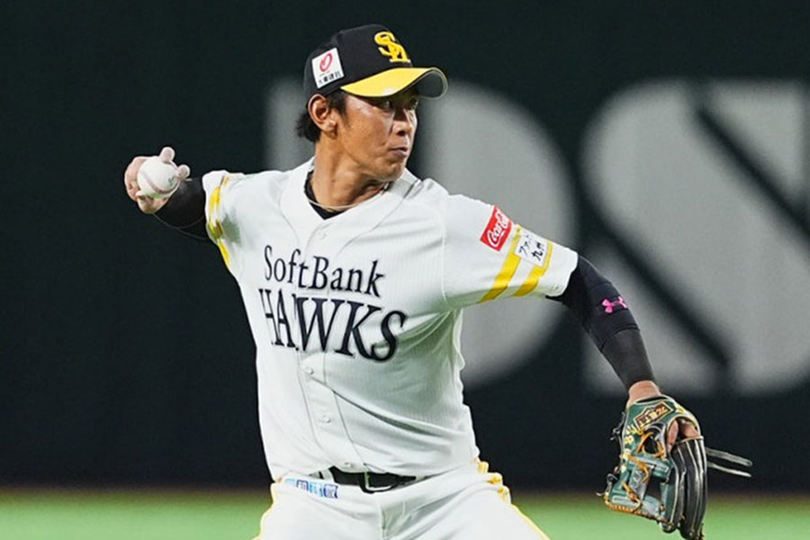 ソフトバンク・今宮健太【写真：小林靖】