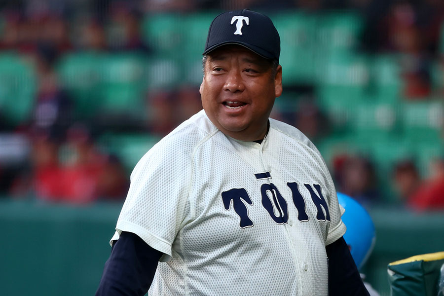 大阪桐蔭・西谷浩一監督【写真:加治屋友輝】