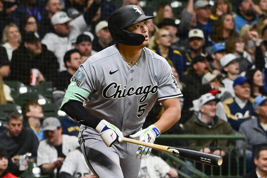 本塁打を放ったホワイトソックス・村上宗隆【写真：ロイター】