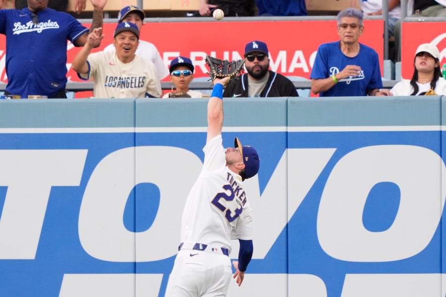 ドジャースのカイル・タッカー【写真:アフロ】