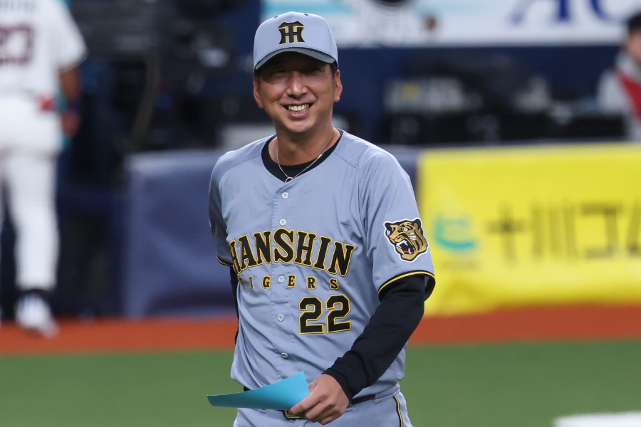 阪神・藤川球児監督【写真：加治屋友輝】